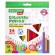Карандаши цветные BRAUBERG KIDS NEW, 24 цвета, трехгранные, грифель 3 мм, 182002