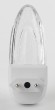 Ночник - светильник светодиодный ЭРА NN-619-LS-W в розетку с датчиком освещенности белый