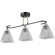 Потолочный светильник ILLUMICO IL0782-3CSQ-25 BK AB AREZZO