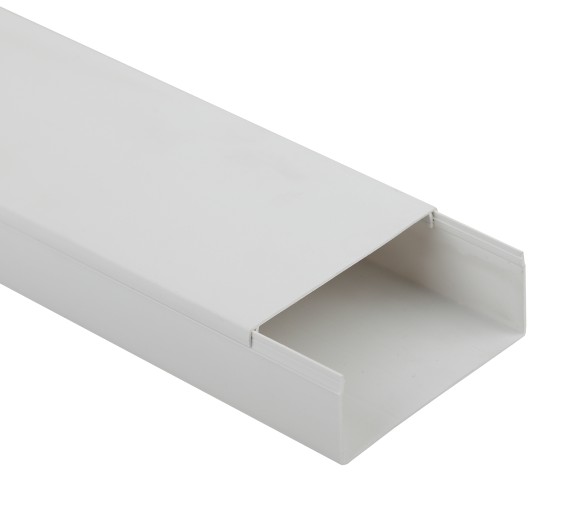 Б0031142 Кабель-канал ЭРА KK-W-100-40 белый 100x40 16м
