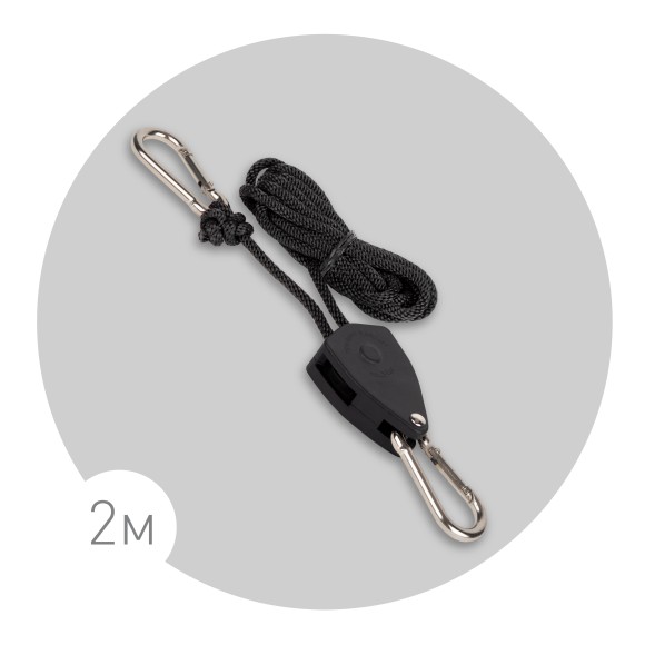 FITO-rope Кронштейн для ламп и светильников ЭРА FITO-rope телескопический подвес 2 м с карабином
