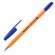 Ручки шариковые BRAUBERG "M-500 ORANGE", НАБОР 4 шт., СИНИЕ, узел 0,7 мм, линия письма 0,35 мм, 143950