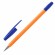 Ручки шариковые BRAUBERG "M-500 ORANGE", НАБОР 4 шт., СИНИЕ, узел 0,7 мм, линия письма 0,35 мм, 143950