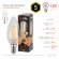 Лампочка светодиодная ЭРА F-LED B35-5W-827-E14 Е14 / Е14 5Вт филамент свеча теплый белый свет