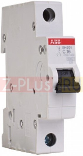 ABB SH201L C10 Автоматический выключатель 1-полюсной 2CDS241001R0104