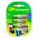Батарейки аккумуляторные Ni-Mh мизинчиковые КОМПЛЕКТ 4 шт AAA (HR03) 930 mAh, GP, 100, 100AAAHC