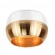 Б0049038 OL14 GX53 WH/GD Подсветка ЭРА светильник накладной под GX53, белый/золото (40/1440)