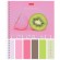 Тетрадь А5, 80 л., HATBER гребень, клетка, обложка картон, "Color Set" (4 вида в спайке), 80Т5В1гр