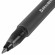 Ручка гелевая BRAUBERG "X-WRITER 1800", УВЕЛИЧЕННАЯ ДЛИНА ПИСЬМА 1 800 м, ЧЕРНАЯ, стандартный узел 0,5 мм, 144135