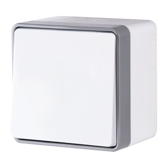 Werkel W5010201 Выключатель одноклавишный влагозащищенный Gallant (белый) W5010201