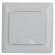 Б0043319 4-203-01 Intro Розетка 2P+E Schuko с крышкой, 16А-250В, СУ, Solo, белый (10/100/2500)