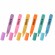Набор текстовыделителей 6 ПАСТЕЛЬНЫХ ЦВЕТОВ, АССОРТИ, STAFF College STICK PASTEL, линия письма 1-4 мм, скошенный наконечник, 152532
