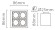 Потолочный светодиодный светильник Fiberli XC002-4T 12120202