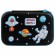 Пенал BRAUBERG KIDS большой удобный с откидной планкой, EVA, 22х15х4 см, "Space out", 271556