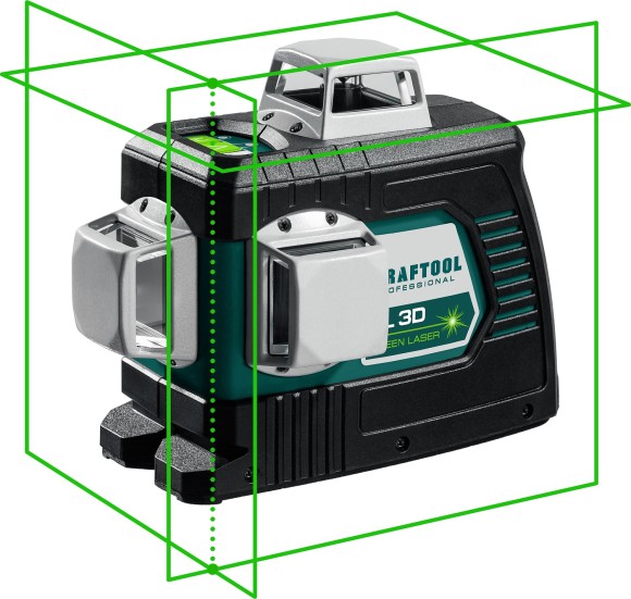 KRAFTOOL LL 3D, лазерный нивелир (34641)