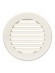 Решетка вентиляционная РКН фланец D100 D136 ASA Ivory ERA