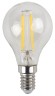 Лампочка светодиодная ЭРА F-LED P45-11W-827-E14 Е14 / Е14 11Вт филамент шар теплый белый свет
