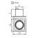 Точечный светильник Kanlux MERIL DLP-50-W 26480