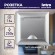 Б0043321 4-203-03 Intro Розетка 2P+E Schuko с крышкой, 16А-250В, СУ, Solo, алюминий (10/100/2400)