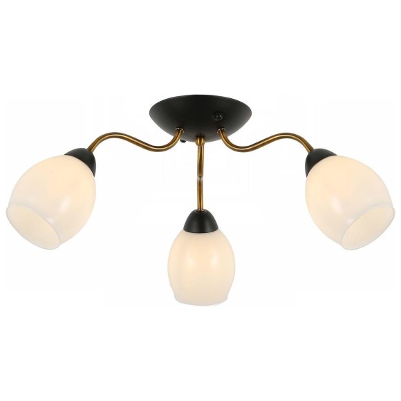 Потолочная люстра Illumico IL8193-3COU-79 BK GD
