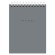 Блокнот МАЛЫЙ ФОРМАТ А6 108х145 мм, 40 л., гребень, картон, клетка, BRAUBERG "Minimal Classiс", 116428