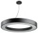 Б0058903 Светильник LED ЭРА Geometria SPO-133-B-40K-045 Ring 45Вт 4000K 3200Лм IP40 600*80 черный подвесной драйвер внутри
