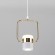 Подвесной светильник 50165/1 LED золото / белый