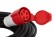 IND380-U-1e-5x2,5-20m-IP44 Удлинитель силовой ЭРА IND380-U-1e-5x2,5-20m-IP44 на 380В в бухте 1 розетка CEE 5P 20м КГ 5х2,5 32A IP44