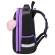 Ранец BRAUBERG SHINY, 2 отделения, с брелком, Pretty face, 38х28х14 см, 273142