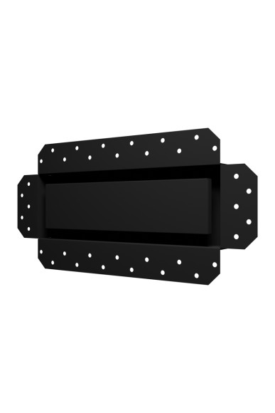 Решетка вентиляционная SGR 300х100 окраш. сталь Matt black ERA