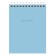Блокнот МАЛЫЙ ФОРМАТ А6 108х145 мм, 40 л., гребень, картон, клетка, BRAUBERG "Minimal Pastel", 116429