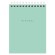 Блокнот МАЛЫЙ ФОРМАТ А6 108х145 мм, 40 л., гребень, картон, клетка, BRAUBERG "Minimal Pastel", 116429