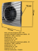 Вентилятор вытяжной DiCiTi Silent 5C, chrome 10 Вт