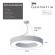 Б0058904 Светильник LED ЭРА Geometria SPO-133-W-40K-045 Ring 45Вт 4000K 3200Лм IP40 600*80 белый подвесной драйвер внутри