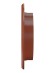 Решетка вентиляционная РКН фланец D100 D136 ASA Terracotta ERA