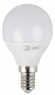 LED P45-7W-827-E14 ЭРА (диод, шар, 7Вт, тепл, E14) (10/100/1800)