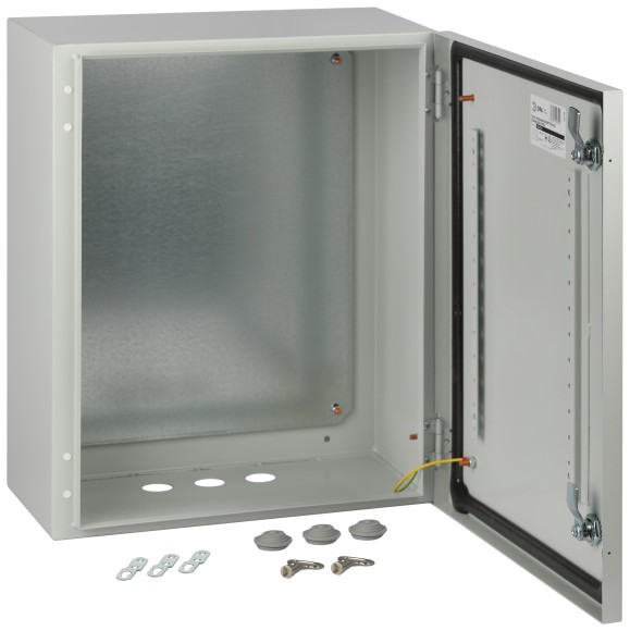 Б0061600 Корпус металлический ЭРА OPTIMA ЩМП-50.40.22 (500х400х220) IP54 У2 серый