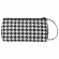 Пенал-косметичка BRAUBERG с ручкой, 1 откидная планка, полиэстер, 22x10х8 см, "Houndstooth", 271560