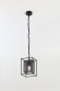 Светильник подвесной (подвес) Rivoli Michaela 5023-211 потолочный 1 х Е27 40 Вт черный лофт - кантри