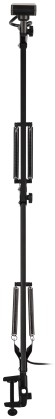Б0058338 Настольный светильник ЭРА NLED-507-8W-BK светодиодный на струбцине чёрный