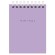 Блокнот МАЛЫЙ ФОРМАТ А7 75х105 мм, 40 л., гребень, картон, клетка, BRAUBERG "Minimal Pastel", 116431