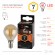 Лампочка светодиодная ЭРА F-LED P45-7W-827-E14 gold E14 / Е14 7Вт филамент шар золотистый теплый белый свет