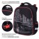 Ранец BRAUBERG PREMIUM, 2 отделения, с брелком, "City car", LED ЛАМПОЧКИ, 38х29х16 см, 271356