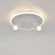 Потолочный светодиодный светильник Escada 20046SMA/02LED WH