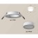 Комплект встраиваемого светильника Ambrella light Techno Spot XC7621041 SWH/FR белый песок/белый матовый (C7621, N7120)