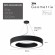 Б0058905 Светильник LED ЭРА Geometria SPO-134-B-40K-056 Ring 56Вт 4000К 4200Лм IP40 800*80 черный подвесной драйвер внутри