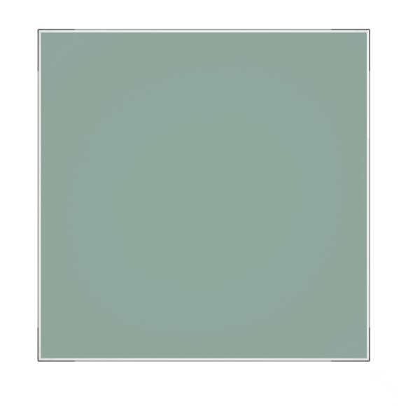 Панель декоративная AEON D100/125 179х179 стекло Matelac Aquamarine DICITI