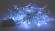 ENIN - WC ЭРА Гирлянда LED Мишура 3,9 м белый провод, холодный свет,  220V (24/576)