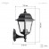 Б0048111 Садово-парковый светильник ЭРА НБУ 04-60-001 черный 4 гранный настенный IP44 Е27 max60Вт