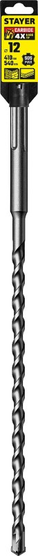 STAYER Hercules-4Х, 12 x 410/540 мм, SDS-max бур, Professional (29370-410-12)